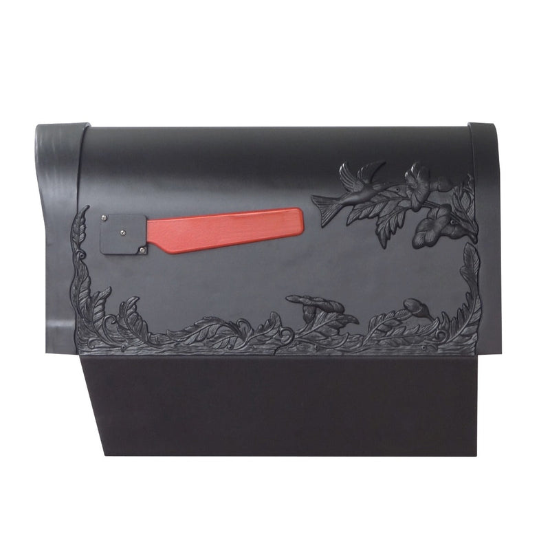 Humingbird Curbside Mailbox with Newspaper Tube