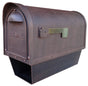 Classic Curbside Mailbox with Newspaper Tube