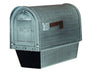 Classic Curbside Mailbox with Newspaper Tube