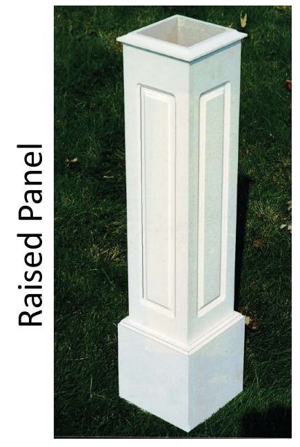 Wooden Cedar Gardener Mailbox Post (Primed)