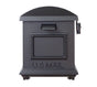 Traditional Curbside Mailbox with Newspaper Tube