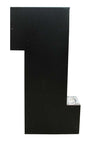 Manchester Security Locking Stucco Column Mailbox with Plain Door - Stucco Column Included (Choose Colors)