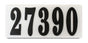 Serrano (Classic) Lighted Address Plaque "Do it yourself kit" (Black frame color)