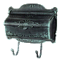 SHF-1001 - Floral Horizontal Residential Mailbox