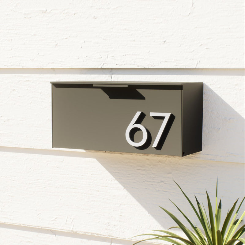 Post & Porch Short Stack Wall-Mounted Mailbox