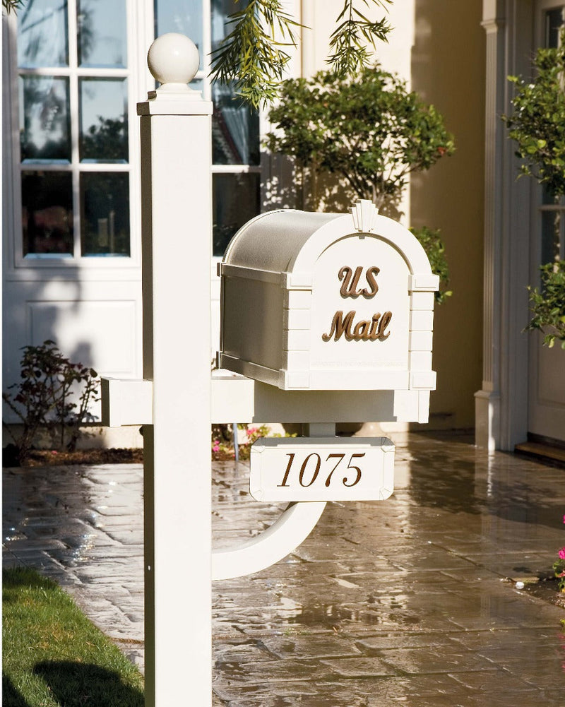 Signature Keystone Series Mailbox and Deluxe Post Packages