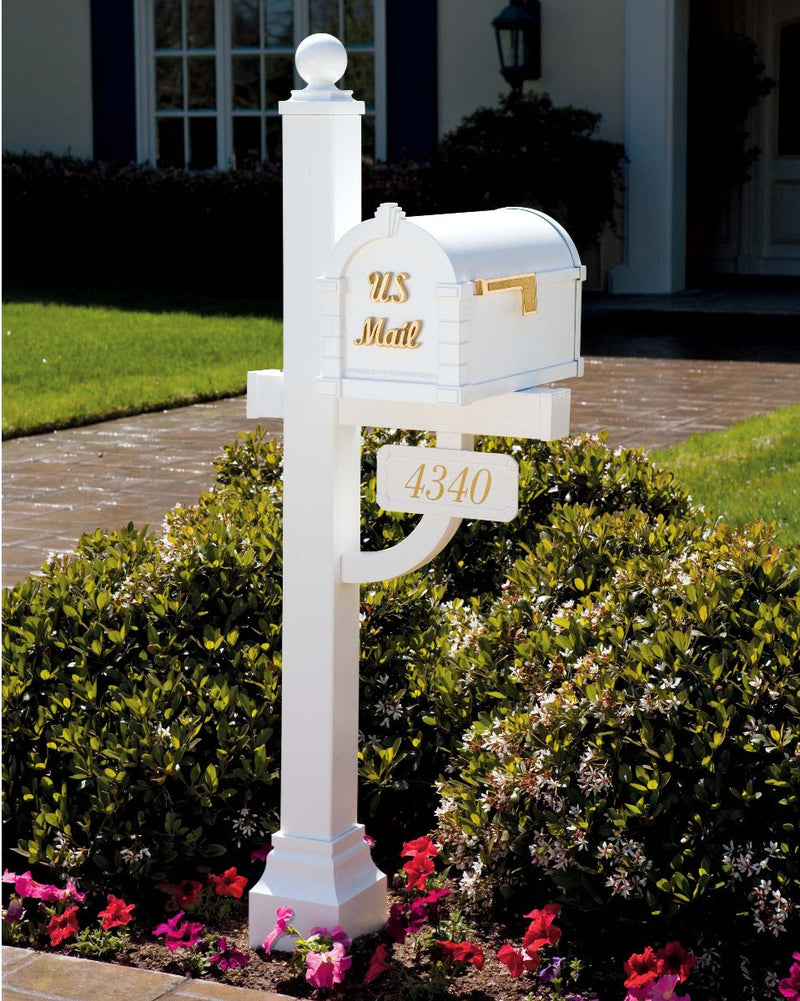 Signature Keystone Series Mailbox and Deluxe Post Packages