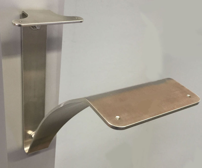 Spira Postbox Unique Post Mount Mailbox without Newspaper Holder - Stainless Steel