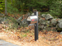 Spira Postbox Unique Post Mount Mailbox - Stainless Steel