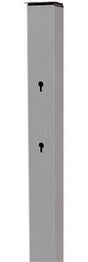 Spira Postbox Unique Post Mount Mailbox - Black