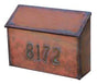 Streetscape Huntington Brass Wall Mount Mailbox