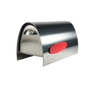Spira Postbox Unique Post Mount Mailbox without Newspaper Holder - Stainless Steel