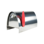 Spira Postbox Unique Post Mount Mailbox without Newspaper Holder - Stainless Steel