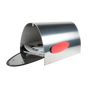 Spira Postbox Unique Post Mount Mailbox without Newspaper Holder - Stainless Steel