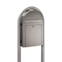 Bobi Classic Slim Mailbox and Round Post Combo