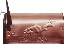 Copper Overlay Mailbox