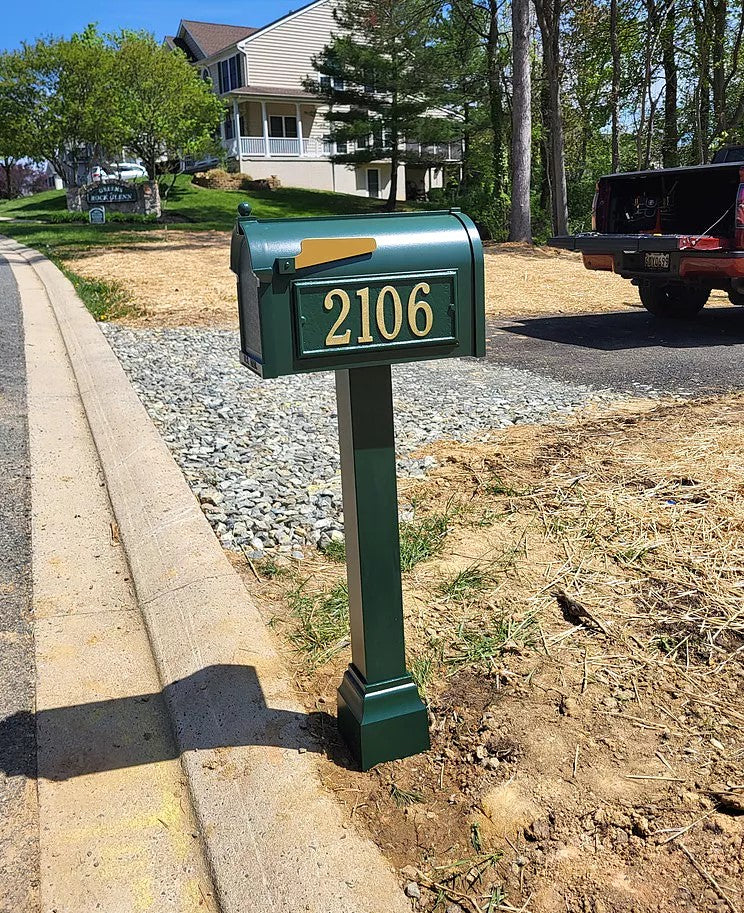 Whitehall Premium Streetside Mailbox Package