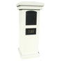 Manchester Security Locking Column Mount Mailbox with Scroll Emblem (Stucco Column Not Included)