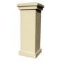 Manchester Security Locking Stucco Column Mailbox with Plain Door - Stucco Column Included (Choose Colors)