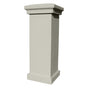 Manchester Security Locking Stucco Column Mailbox with Plain Door - Stucco Column Included (Choose Colors)