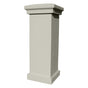 Manchester Security Locking Column Mount Mailbox with Plain Door (Stucco Column Not Included)