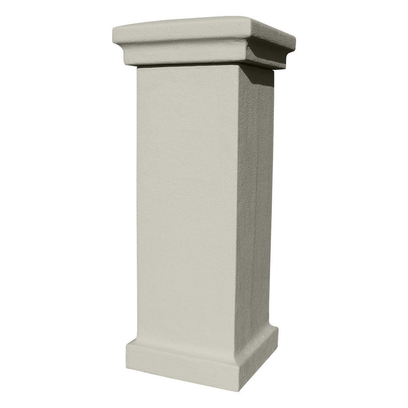 Manchester Security Locking Column Mount Mailbox with Decorative Pineapple Emblem (Stucco Column Not Included)
