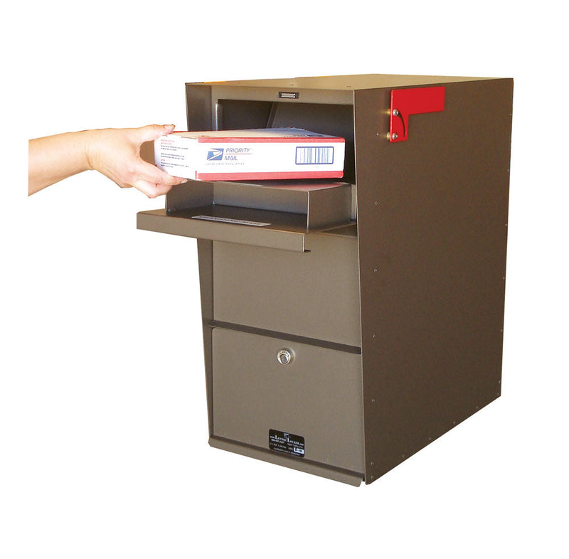 Super Aluminum Rear Access Letter Locker