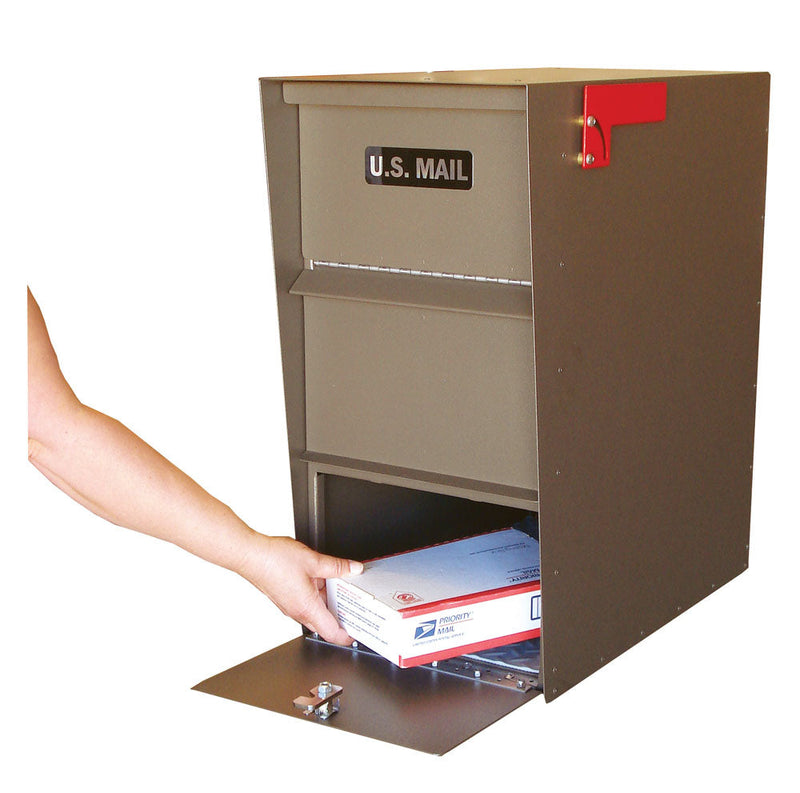 Super Aluminum Rear Access Letter Locker