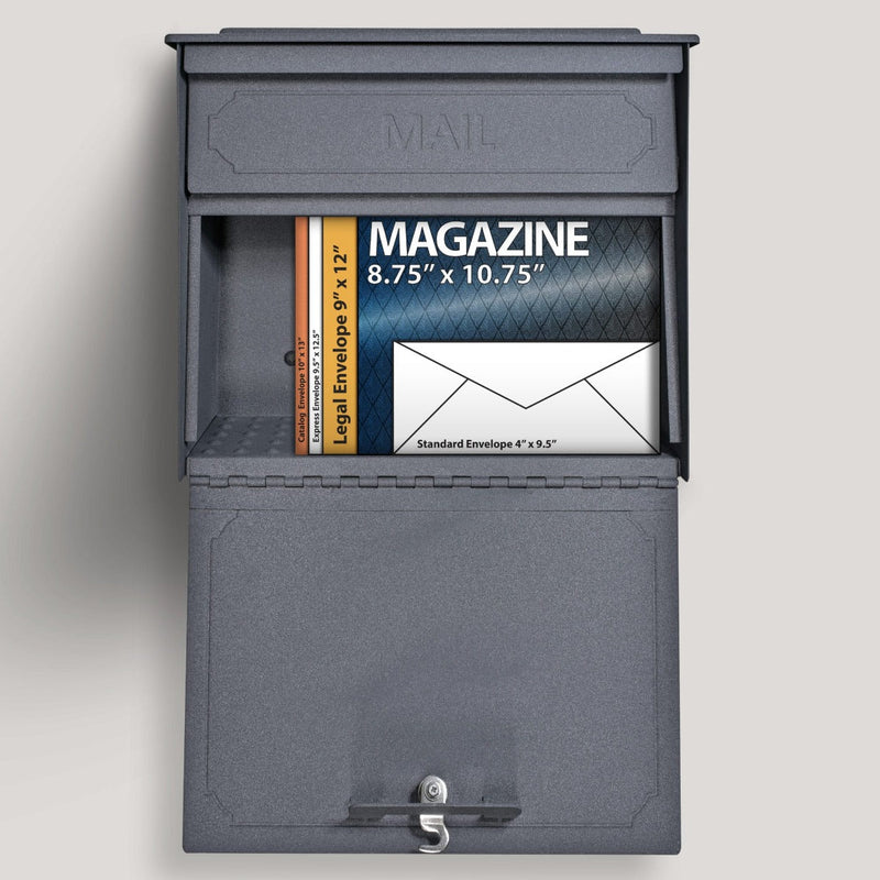 Mail Boss Ultimate High Security Locking Townhouse Wall Mount Mailbox