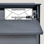 Mail Boss Ultimate High Security Locking Townhouse Wall Mount Mailbox