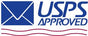 USPS Bobi White Round Mailbox Post