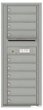 Florence 4C Horizontal Mailbox - 10 Doors - 12 Doors High Private Access