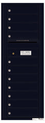 Florence 4C Horizontal Mailbox - 11 Doors - 13 Doors High - Single Column Private Access