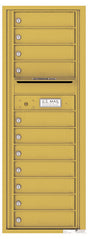 Florence 4C Horizontal Mailbox - 11 Doors - 13 Doors High - Single Column Private Access