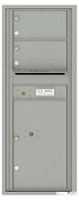 Florence 4C Horizontal Mailbox - 2 Doors, 1 Parcel Locker - 12 Doors High Private Access