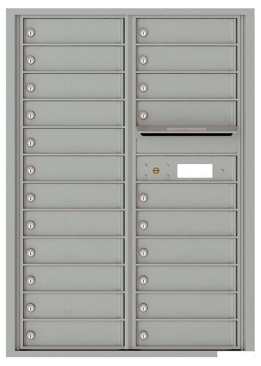 Florence 4C Horizontal Mailbox - 22 Doors - 12 Doors High Private Access