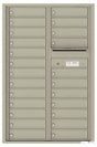 Florence 4C Horizontal Mailbox - 24 Doors - 13 Doors High Private Access