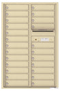 Florence 4C Horizontal Mailbox - 24 Doors - 13 Doors High Private Access