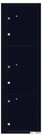 Florence 4C Horizontal Mailbox - 3 Parcel Lockers - Max Height Private Access