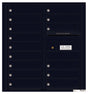 Florence 4C Horizontal Mailbox - 15 Doors - 9 Doors High Private Access