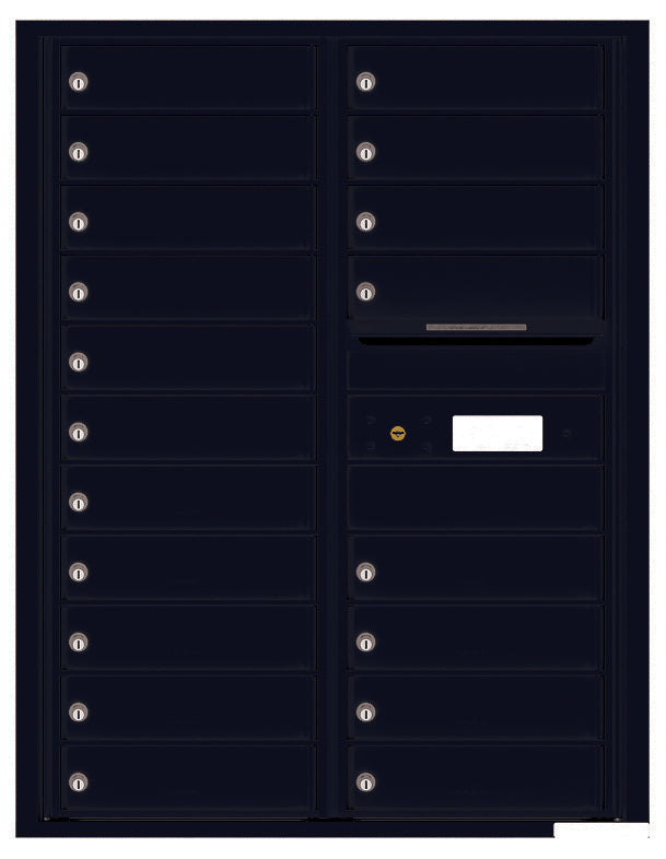Florence 4C Horizontal Mailbox - 19 Doors - 11 Doors High Private Access