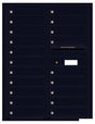 Florence 4C Horizontal Mailbox - 20 Doors - 11 Doors High USPS Access