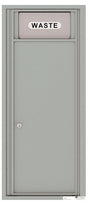 Florence 4C Mailbox Trash/Recycling Bin - 11 Doors High USPS Access