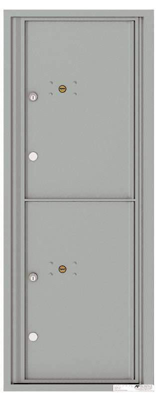 Florence 4C Horizontal Mailbox - 2 Parcel Lockers - 12 Doors High USPS Access
