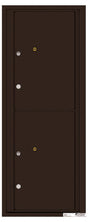 Florence 4C Horizontal Mailbox - 2 Parcel Lockers - 12 Doors High Private Access