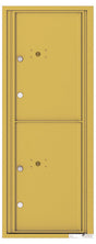 Florence 4C Horizontal Mailbox - 2 Parcel Lockers - 12 Doors High Private Access