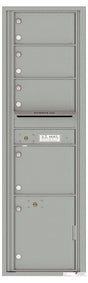 Florence 4C Horizontal Mailbox - 4 Doors, 1 Parcel Locker - Max Height USPS Access