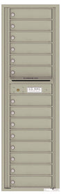 Florence 4C Horizontal Mailbox - 14 Doors - Max Height Private Access
