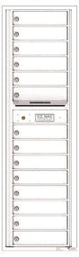 Florence 4C Horizontal Mailbox - 14 Doors - Max Height Private Access