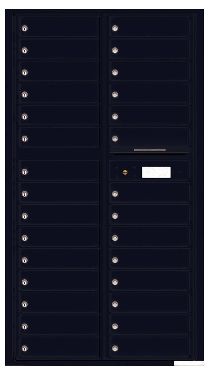 Florence 4C Horizontal Mailbox - 29 Doors - Max Height Private Access